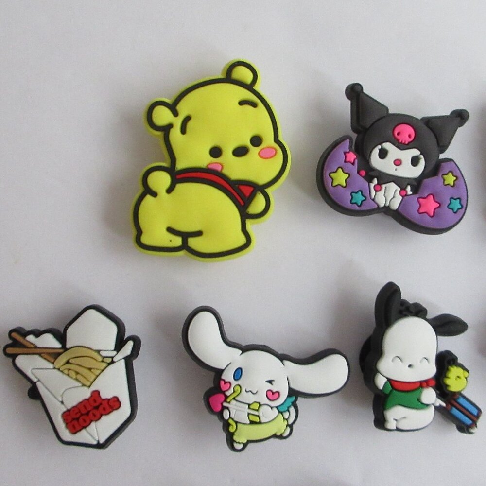 Sanrio Animation Shoe Charms for Clogs Sandals Decoration Accessories Lot of 20 - Picture 8 of 8